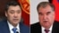 Кыргызстандын президент Садыр Жапаров жана Тажикстандын президенти Эмомали Рахмон.