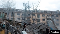 Կիևը գիշերային հարվածներից հետո, 24-ը ապրիլի, 2025թ.