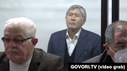 Алмазбек Атамбаев в зале суда. Фото от 2020 года.