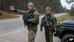 На кордоні Литви і Білорусі, фото ілюстративне