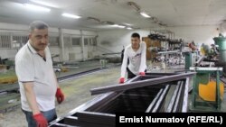 Бишкек" Эркин экономикалык аймагы. Иллюстрация сүрөт.