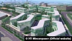 Праект забудовы мікрараёна Лошыца-8 у Менску