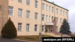 Здание Министерства обороны Нагорного Карабаха в Степанакерте