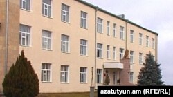 Լեռնային Ղարաբաղի պաշտպանության նախարարության շենքը Ստեփանակերտում