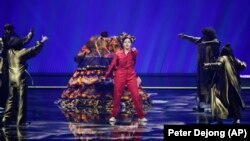 Роттердамда чыгыш ясар алдыннан репетиция, 17 май 2021