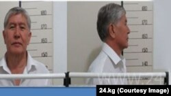 Алмазбек Атамбаев после задержания. 