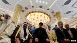 Израил -- Кадыров Рамзан ву меттигера Iаьрбашца Абу ГIошера керлачу маьждигехь делкъан ламаз деш, 23Заз2014