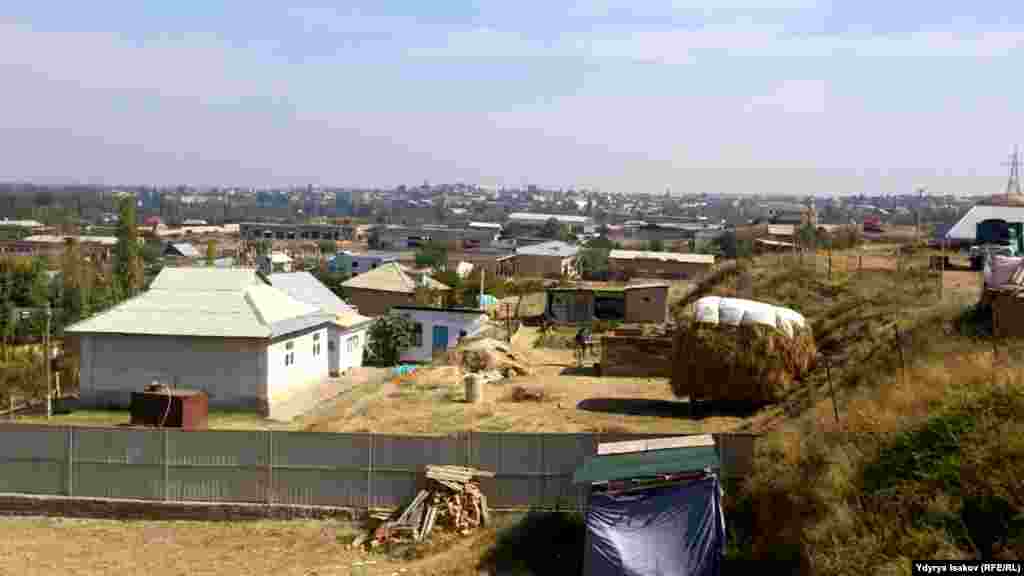 Ички мигранттар көбүнчө Ош шаарынын чет жакаларындагы шарты начар, баасы арзан жерлерден орун алышкан.