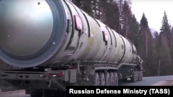 Российский ракетный комплекс наземного шахтного базирования РС-28 «Сармат»