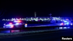 На месте авиакрушения.