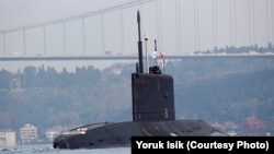 Дизельная подводная лодка "Ростов-на-Дону", архивное фото
