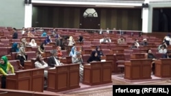 برخی از اعضای مشرانو جرگۀ افغانستان