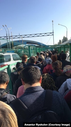 Кыргыз-казак чегиндеги тыгын. 11-октябрь, 2017