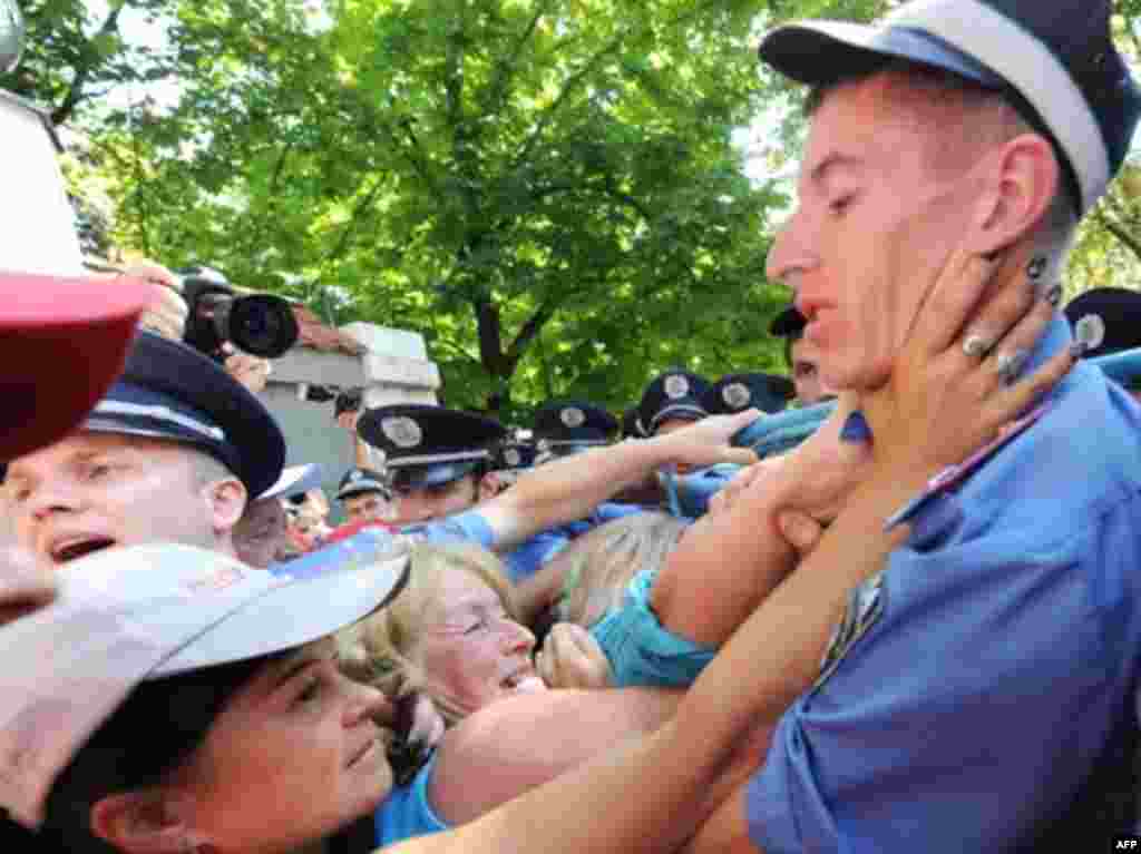 Митинг противников НАТО в Одессе, 14 июля 2008