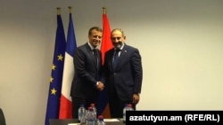 Бельгия - встреча Эммануэля Макрона и Никола Пашиняна, Брюссель, 11 июля 2018 г․ 