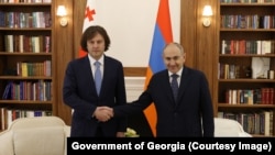 Ираклий Кобахидзе и Никол Пашинян