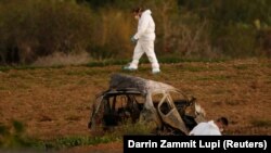 Մալթա - Փորձագետները աշխատում են դեպքի վայրում, 16-ը հոկտեմբերի, 2017թ․