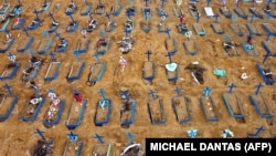 گورستان بیماران کووید-۱۹ در برازیل