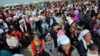 Люди собрались в честь празднования Наурыза в Мангистауской области. 21 марта 2013 года. Иллюстративное фото.