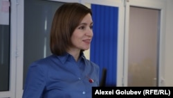 Moldovan President Maia Sandu (file photo)