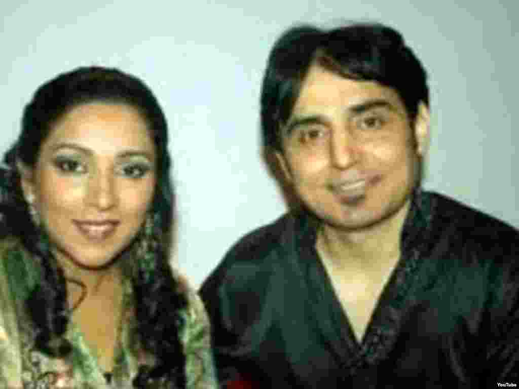 Афганские эстрадные звезды Нафиз Али и Диваяни Али. 