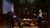 Александр Лукашенко даёт интервью журналисту Саймону Шустеру, Минск, июль 2025