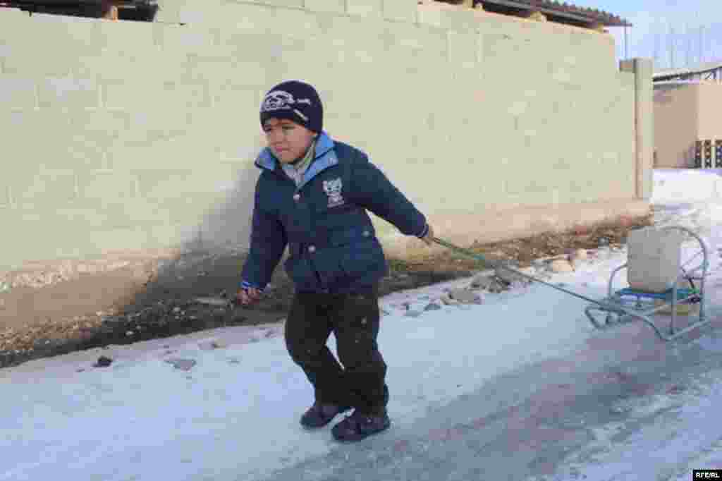 Бишкекские новостройки зимой #1