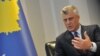Kosovar President Hashim Thaci 