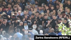 Похороны Инала Джабиева (архивное фото)