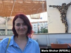 Кінорежисер Анна Кривенко перед прем’єрним показом в празькому центрі DOX