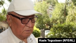 Полковник в отставке Маман Жаксигельдинов. Алматы, 29 июля 2014 года.