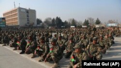 تصویر آٰرشیف: شماری از منسوبین اردوی حکومت پیشین افغانستان 