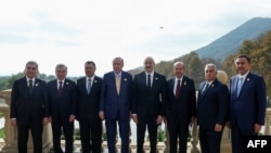 Ադրբեջան - Թյուրքական պետությունների կազմակերպության գագաթնաժողովի մասնակիցները, Գաբալա, 7-ը հոկտեմբերի, 2025թ.