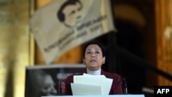 Саломе Зурабишвили на акции 31 марта