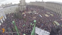 Хроника Евромайдана: от штурма до миллионных митингов