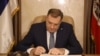 Millorad Dodik, presidenti i entitetit serb të Bosnje e Hercegovinës, Republika Sërpska.