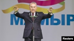 Нурсултан Назарбаев, президент Казахстана.