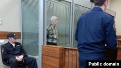 Фазыл Валиахметов в суде по продлению меры пресечения. Фотография опубликована в публичных чатах