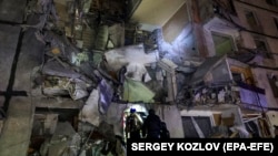 Наслідки влучання російської авіабомби у багатоповерхівку в Харкові, 30 жовтня 2024 року 