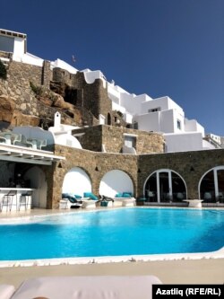 Грециянең Миконос шәһәрендәге кунакханә