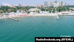 Відомий одеський пляж Аркадія