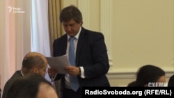Олександр Данилюк отримав документи на засіданні 20 квітня