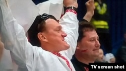 У парыве заўзеньня