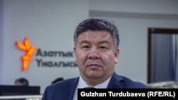 Мамлекеттик салык кызматынын төрагасы Алмамбет Шыкмаматов.
