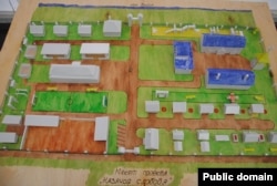 "Казаклар бистәсе"нең макеты