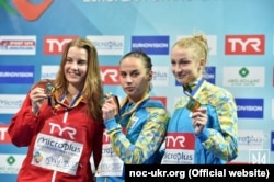 Награждение Анны Письменской и Анастасии Недобеги