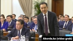 Бакытжан Сагинтаев өкмөттүн жыйынында, Астана, 30-январь, 2019-жыл.