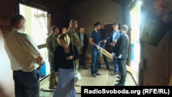 Cпеціальна нарада у ремонтному депо Києва з участю представників Мінінфраструктури, Міноборони та «Укрзалізниці» щодо розв’язання проблеми вагонів-теплушок