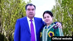 Эмомали Рахмон и Озода Рахмон