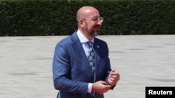 Председатель Европейского совета Шарль Мишель, Бульбоака, Молдова, 1 июня 2023 г.